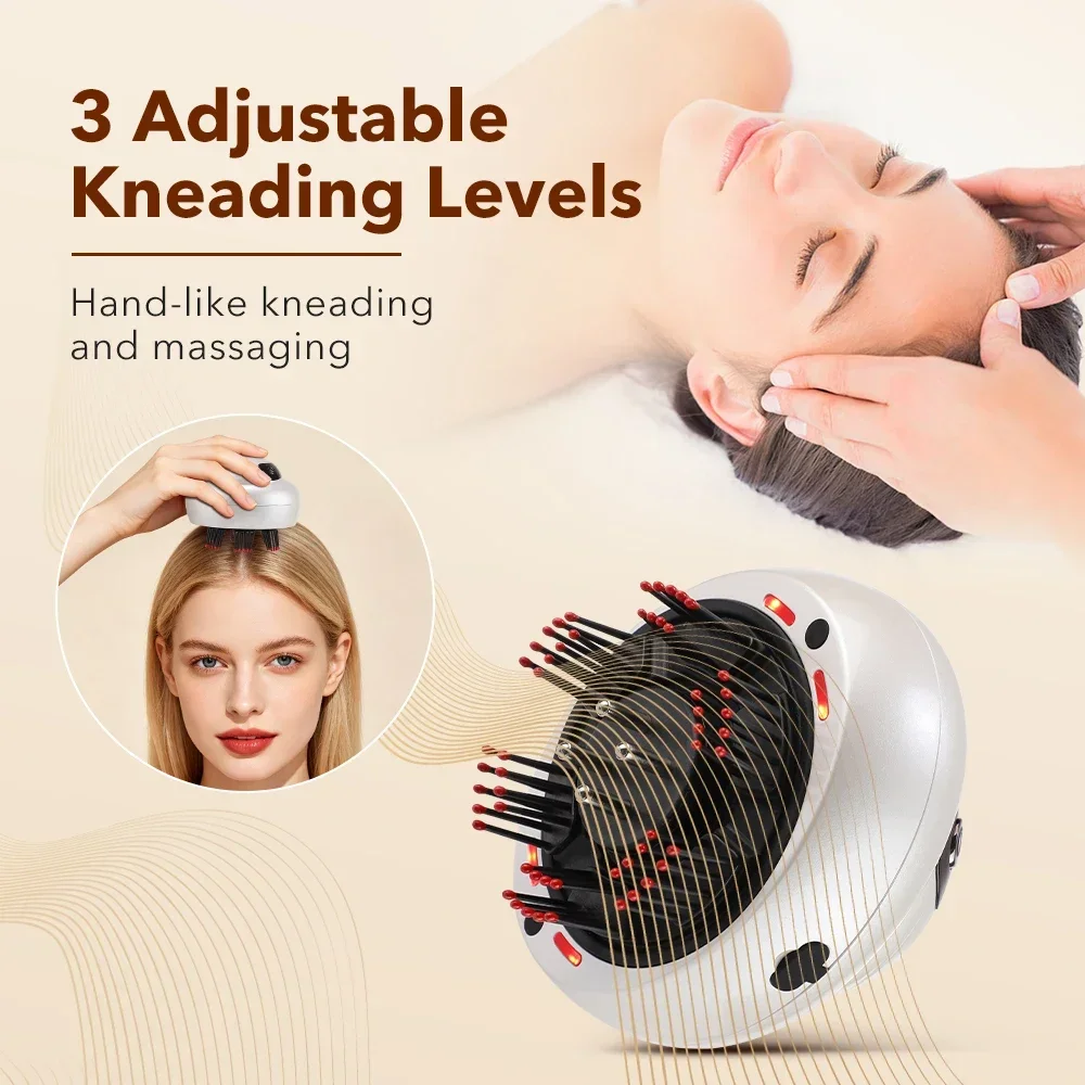 Kopfhautmassagegerät mit Rot-B – Scalp Massager Electric Bewertung und Preis