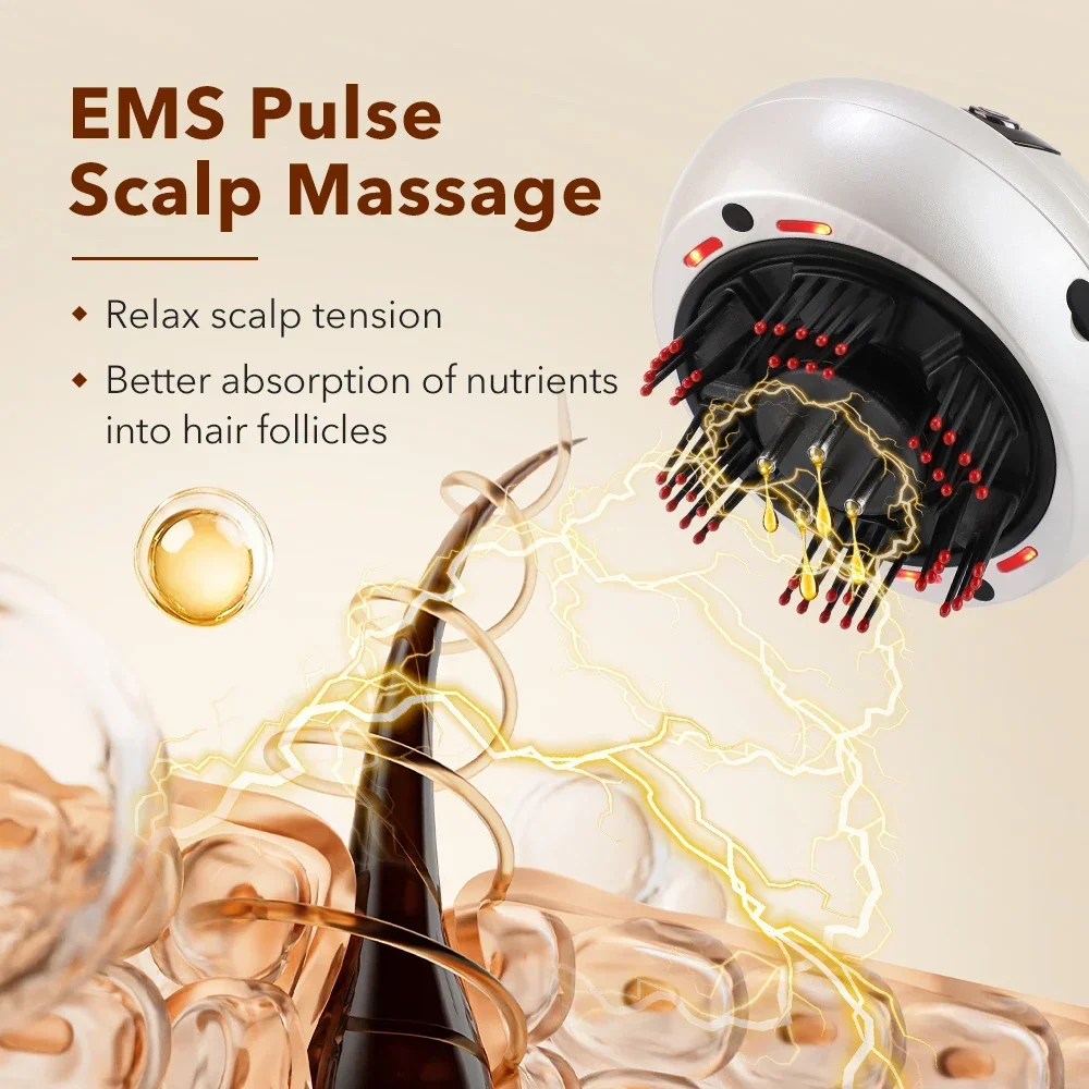 Kopfhautmassagegerät mit Rot-B – Scalp Massager Electric Bewertung und Preis