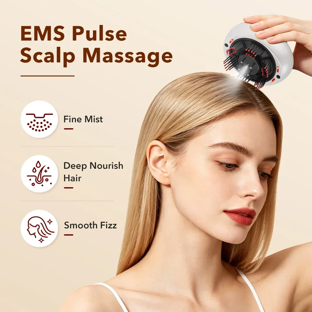 Kopfhautmassagegerät mit Rot-B – Scalp Massager Electric Bewertung und Preis