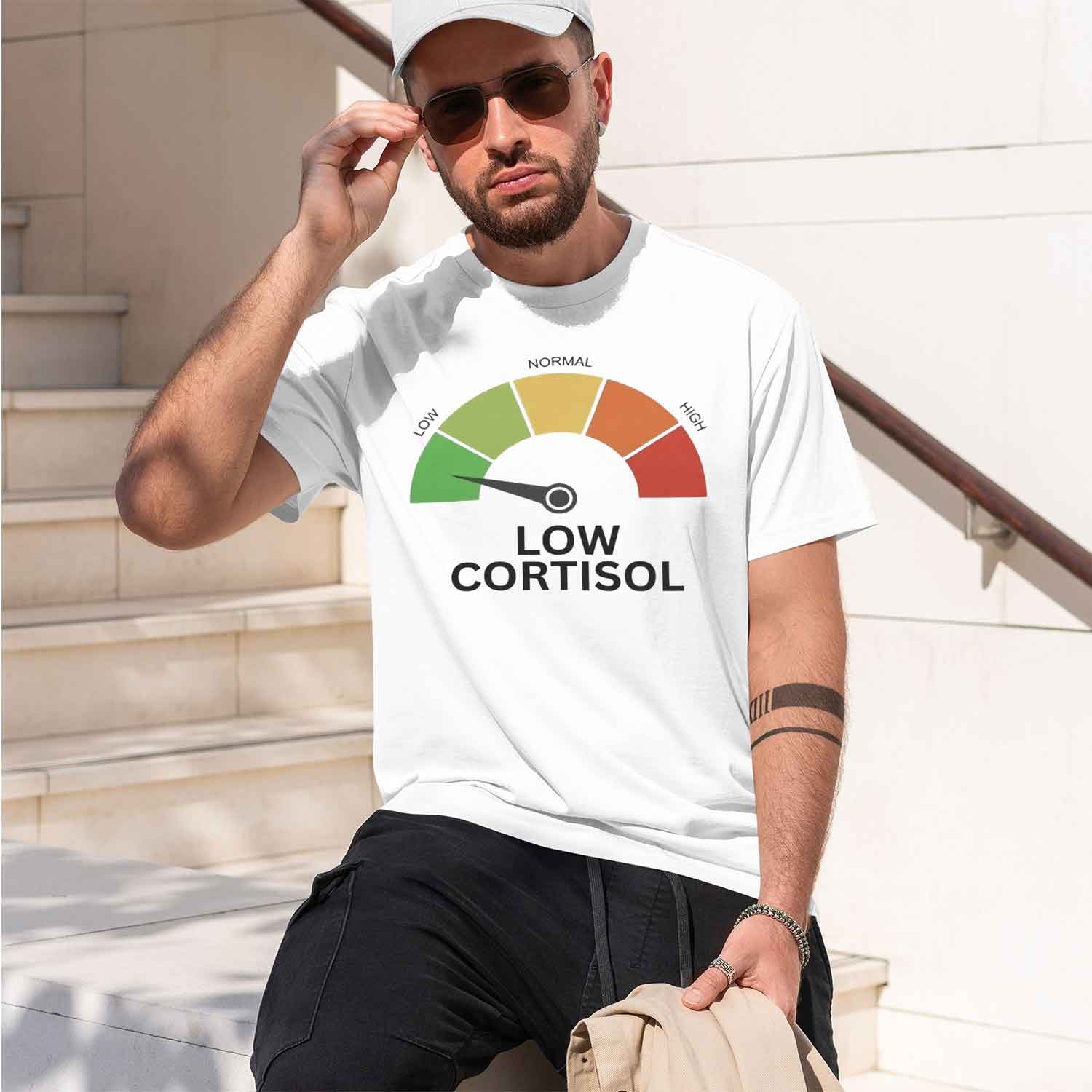 Lässiges Herren-T-Shirt im Low – Health Wellness Gifts For Men Bewertung und Preis