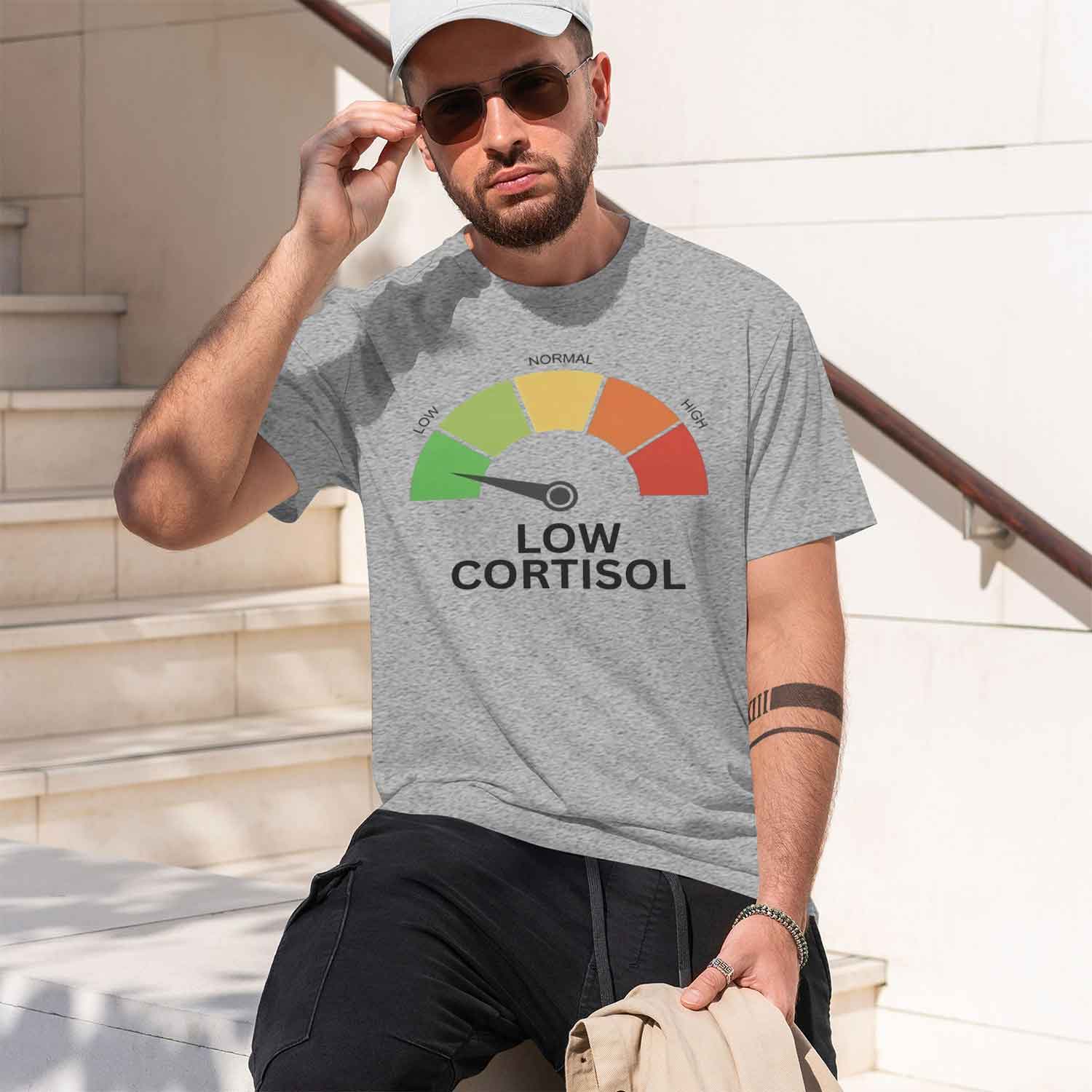 Lässiges Herren-T-Shirt im Low – Health Wellness Gifts For Men Bewertung und Preis