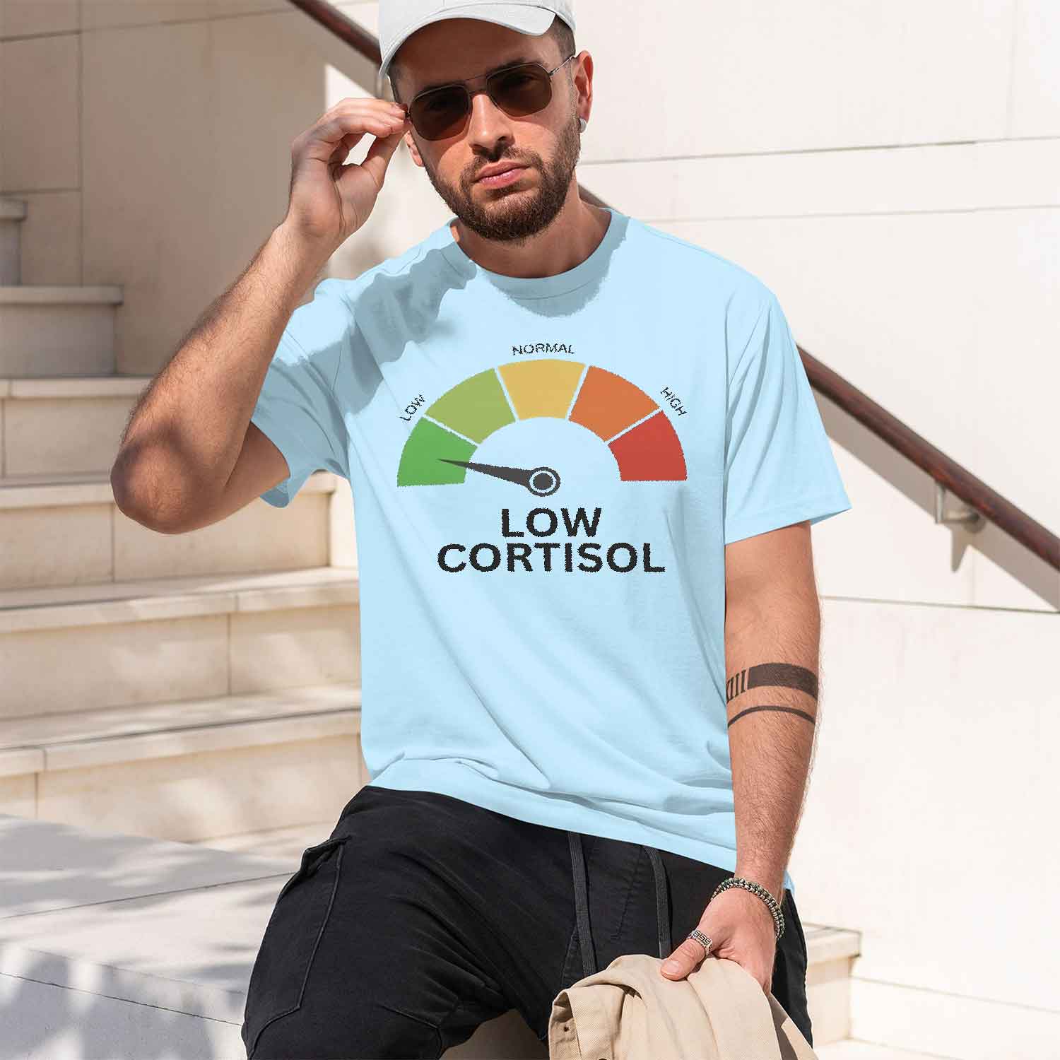 Lässiges Herren-T-Shirt im Low – Health Wellness Gifts For Men Bewertung und Preis