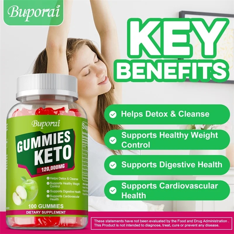 Keto-Gummibärchen – mit Apfele – Health Wellness Energy Bewertung und Preis